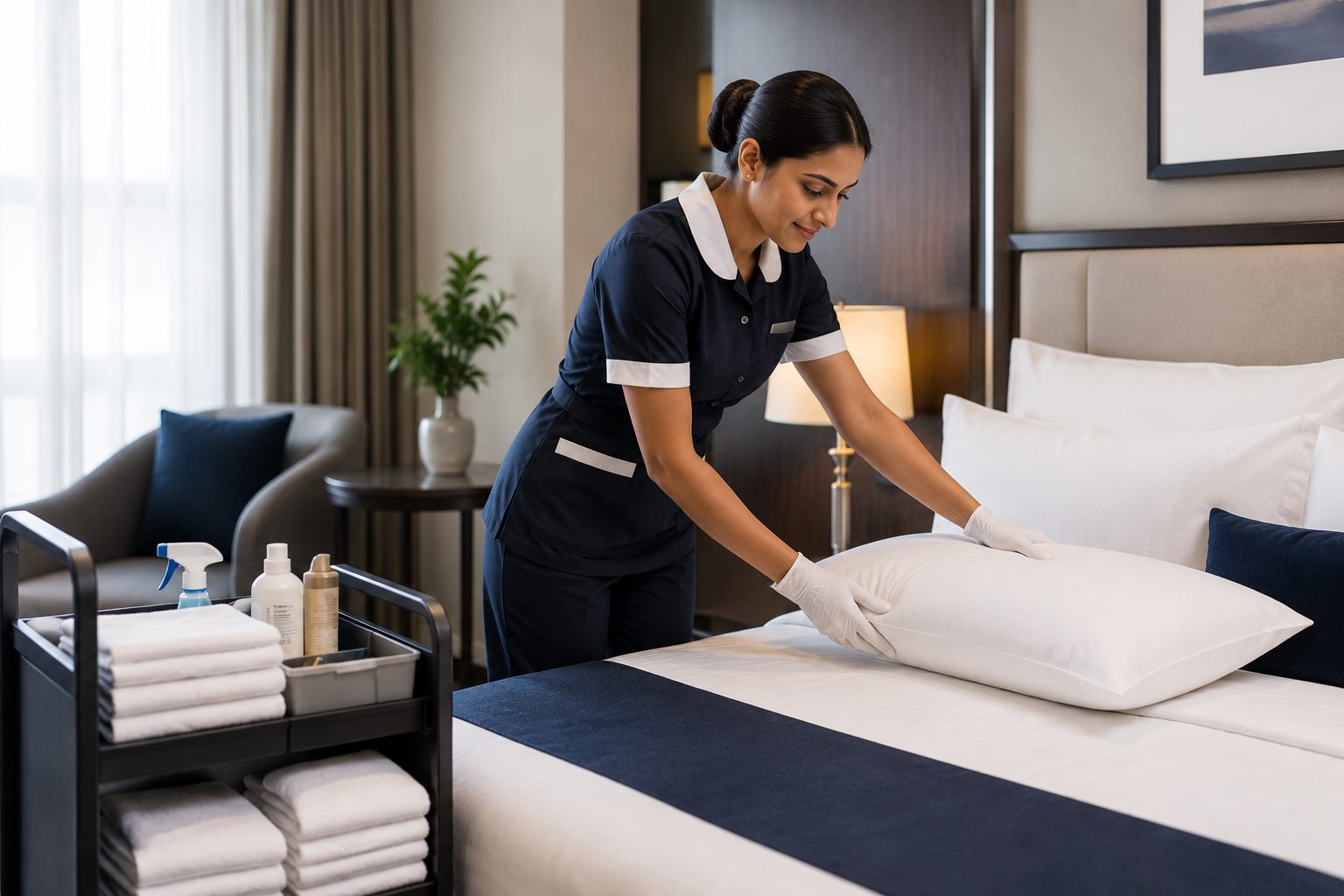 ISS Professional Housekeeping Team